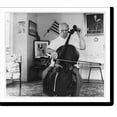 thumbnail image 2 of Historic Framed Print, Pablo Casals, 1876-1973 - 3, 17-7/8" x 21-7/8", 2 of 9