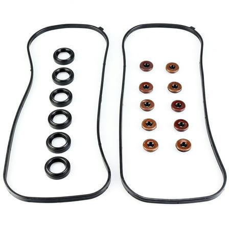 Phyun Car Valve Cover Gasket Set For 2003-07 Honda Accord 3.0L V6 SOHC 24V 12341RCAA01