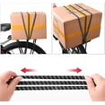 thumbnail image 3 of correas elásticas para equipaje con ganchos dobles, tensor de bicicleta de 75 cm, correa retráctil para equipaje, tensores elásticos ajustables para bicicletas y motocicletas, 3 of 5