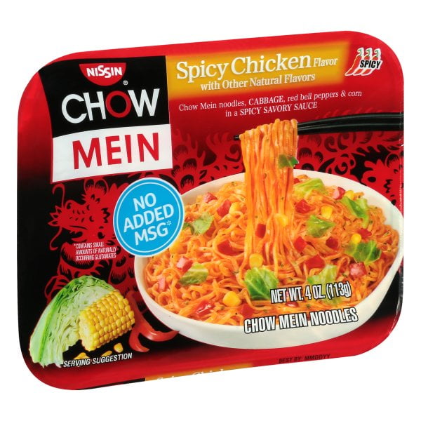 NissinÂ® Chow Mein Premium Spicy Chicken Flavor Chow Mein Noodles 4 oz