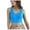 Blue, variant on Lindreshi Sports Bras for Women High Impact Women's Mesh Rimless Yoga Vest Style Running Fitness Sports Bras