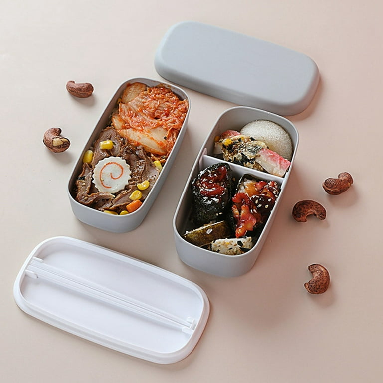2-Tier Bento Boxes Lunch Containers for Adults Microwavable Bento Boxes,  Reusable Lunch Box, 1 - Gerbes Super Markets