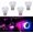 Colorful, variant on 4 count USB Ambient Light, USB Night Light, Flashing Rainbow Ambient Light,LED Night Lamp Atmosphere Decorations for Ceiling, Bedroom, Party