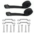 thumbnail image 4 of 1.2 Meter Camping Cooler Tie Down Kit Heavy Duty Nylon Webbing Boat Luggage Belt, 4 of 6