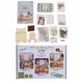 thumbnail image 3 of Qiilu DIY Miniature DollHouse Kit With LED Handmade House Kits Gift Kid Game Toy, 3 of 8