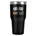 thumbnail image 1 of Wacky Races Logo Stainless Steel Tumbler 30 oz Coffee Travel Cup, Vacuum Insulated & Double Wall with Leakproof Sliding Lid, 1 of 6