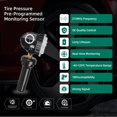 thumbnail image 3 of Sensor TPMS CDWTPS 315 MHz, paquete de 4 unidades para Ford F-150 Edge Ranger, 3 of 7