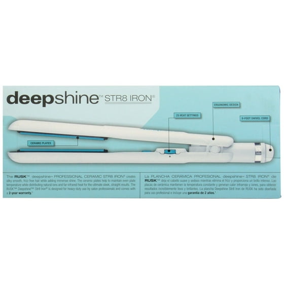Rusk Deepshine Professional Str8 Ceramic Flat Iron 1 Customer Reviews