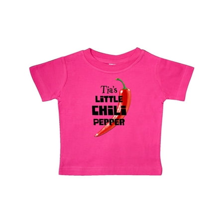 

Inktastic Tia s Little Chili Pepper Gift Baby Boy or Baby Girl T-Shirt