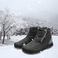 thumbnail image 4 of Botas de nieve Botas de nieve impermeables botines de senderismo zapatillas de deporte al aire libre para hombres para caminar senderismo Likrtyny Tenis De Mujer Tenis De Hombre, 4 of 6