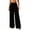 Black2-Palazzo, variant on Pants for Women High Waist Stretchy Business Pants Casual Straight Leg Pants Pull On Work Pants for Women for Daily Wearing (Beige L)
