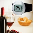 thumbnail image 2 of KALLORY 1Pack Black Bottle Snap Thermometer for Milk Bottle Measurement in Kitchen, 2 of 8