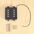 thumbnail image 2 of Pb Pickup Humbucker Pickup For 4 String Replacement Bass Guitar Part, Black, 2 of 8