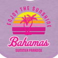 thumbnail image 4 of Inktastic Enjoy the Sunshine Bahamas Summer Paradise Boys or Girls Baby Bib, 4 of 4