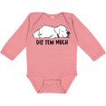 thumbnail image 3 of Inktastic Napping Dis Tew Much Great Pyrenees Boys or Girls Long Sleeve Baby Bodysuit, 3 of 5