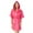 Hot Pink, variant on TJAZFJPA Plus Size Christmas Pajamas for Women Nightgown and Nightshirt Women's Hooded Silk Robes Satin Kimono Robe Short Silky Bathrobe Bridesmaid Wedding Party Sleepwear Family Christmas Pajamas