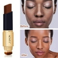 thumbnail image 2 of 2-Pack Aliver 2 in 1 Colour Changing Concealer Stick with Cosmetic Brushes, Long Lasting Makeup Full Concealer Stick - Espresso#3, 2 of 9