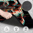 thumbnail image 3 of Yiaed Glitch Screaming Skull Print Carpet Floor Mats for Cars, Auto Accessories Front & Rear Car Floor Mats Car Floor Foot Mat Sets of 4 Pieces, 3 of 7