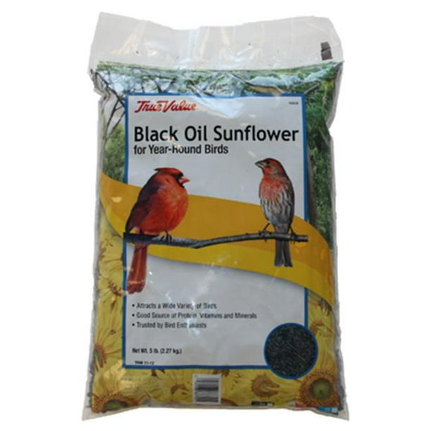 JRK Seed & Turf Supply 164628 True Value 5 lbs Sunflower Bird Seed
