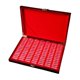 thumbnail image 1 of Caja de de colección de monedas ajustable de 100 piezas, caja de almacenamiento de exhibición de monedas, contenedor de cápsulas de porta, 1 of 6