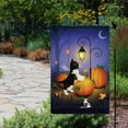thumbnail image 3 of Welcome Halloween Garden Flag Pumpkin Garden Flag Cute Cat Vertical Double Sided Rustic Farmland Burlap Yard Lawn Outdoor Decor 12.5x18, 3 of 4