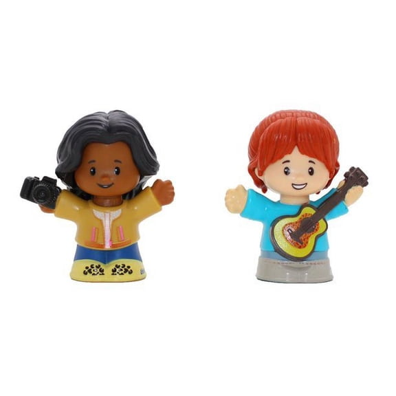 Fisher-Price Little People, Girls with Camera and Guitar