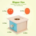 thumbnail image 3 of Monedero Montessori Toy Adena con bola para bebés de 6 a 12 meses, 3 of 9