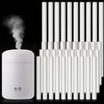 thumbnail image 1 of 40 Pieces Humidifier Sticks Cotton Filter Refill Sticks Wicks Replacement for Portable Personal Diffuser USB Powered Mist Humidifiers in Office Home Bedroom, 2 Sizes with 5.3 Inch 2.7 Inch, 1 of 5