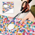 thumbnail image 6 of Yayeee Faucet Mat for Kitchen Sink 14.7" Diatomite Long Splash Guard Pad, Yellow Colorful Circles, 6 of 7