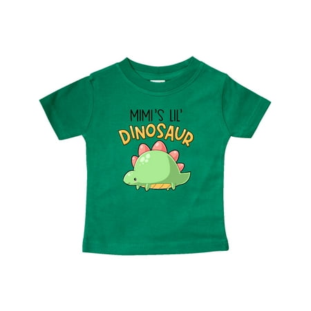

Inktastic Mimi s Lil Dinosaur with Cute Stegosaurus Gift Baby Boy or Baby Girl T-Shirt