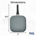 thumbnail image 2 of GoodCook Everyday Griddle Pan Ceramic Nonstick Al, 2 of 9