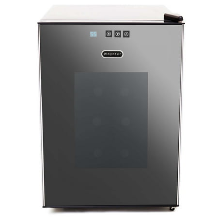 Whynter 20-Bottle Thermoelectric Wine Cooler  Black