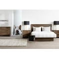 thumbnail image 3 of South Shore Tao 2-Drawer Nightstand - End Table with Storage for Adult, in Natural Walnut, 3 of 10
