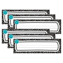 Teacher Created Resources Cool for School Flat Name Plates, 36 Per Pack, 6 Packs