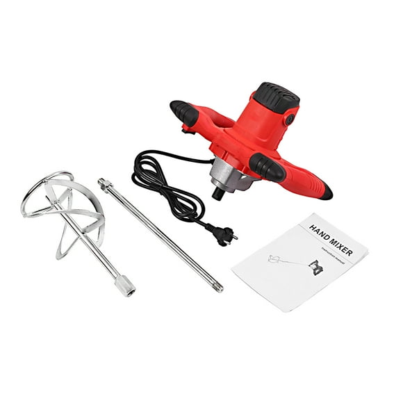 Electric stirrer,6-speed Handheld S-type Handheld S-type Concrete Duty 6-speed Handheld Heavy Duty 6-speed Mortars Paint Mud Stirrer Heavy Duty Eryue Siuke Twirltide Ent Mer Stirrer 2100w Ent Mer