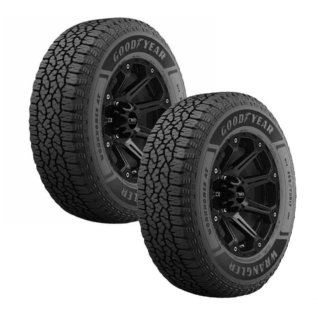 Paquete de 2 llantas 245/75R16