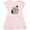 Ballerina Pink, variant on Inktastic Santa is Promoting Me to Big Sister Green Plaid Tree Girls Toddler Dress