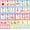 Colorful, variant on 6"x14" Pastel Alphabet Number Line for Classroom Wall Decorations, ABC Letter Line Posters Bulletin Board Decor Set, to School Teacher Haves Supplies (Colorful)