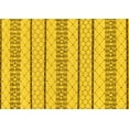 thumbnail image 1 of Ahgly Company Machine Washable Indoor Rectangle Solid Yellow Modern Area Rugs, 8' x 10', 1 of 4