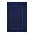 thumbnail image 4 of Cotton Paradise 100% Cotton Bath Mats for Bathroom Floor Set of 2 Pack, 20x34 Soft Absorbent Washable Quick Dry Tub Bathmat, Navy Blue, 4 of 7