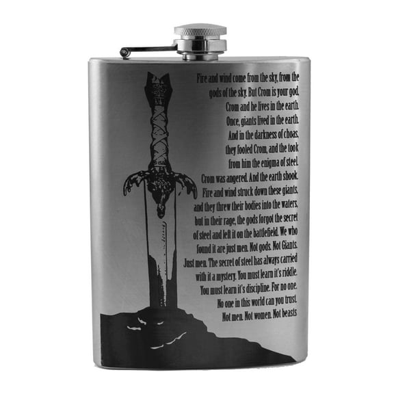 8oz Fire and Wind Flask L1