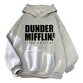 thumbnail image 1 of Sudadera Gris Y Negra Hoodie Para Hombre Mujer Casual Moda, 1 of 6
