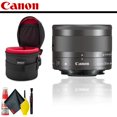thumbnail image 1 of Canon EF-M 28mm f/3.5 Macro IS STM Objectif avec Étui d'Objectif et Kit de Nettoyage, 1 of 6