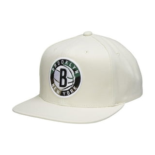 Ultra Game NBA Brooklyn Nets Team Logo White/Black Snapback