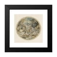 thumbnail image 2 of Peter Flötner 15x15 Black Modern Framed Museum Art Print Titled - Priapus and Rota (1540), 2 of 5