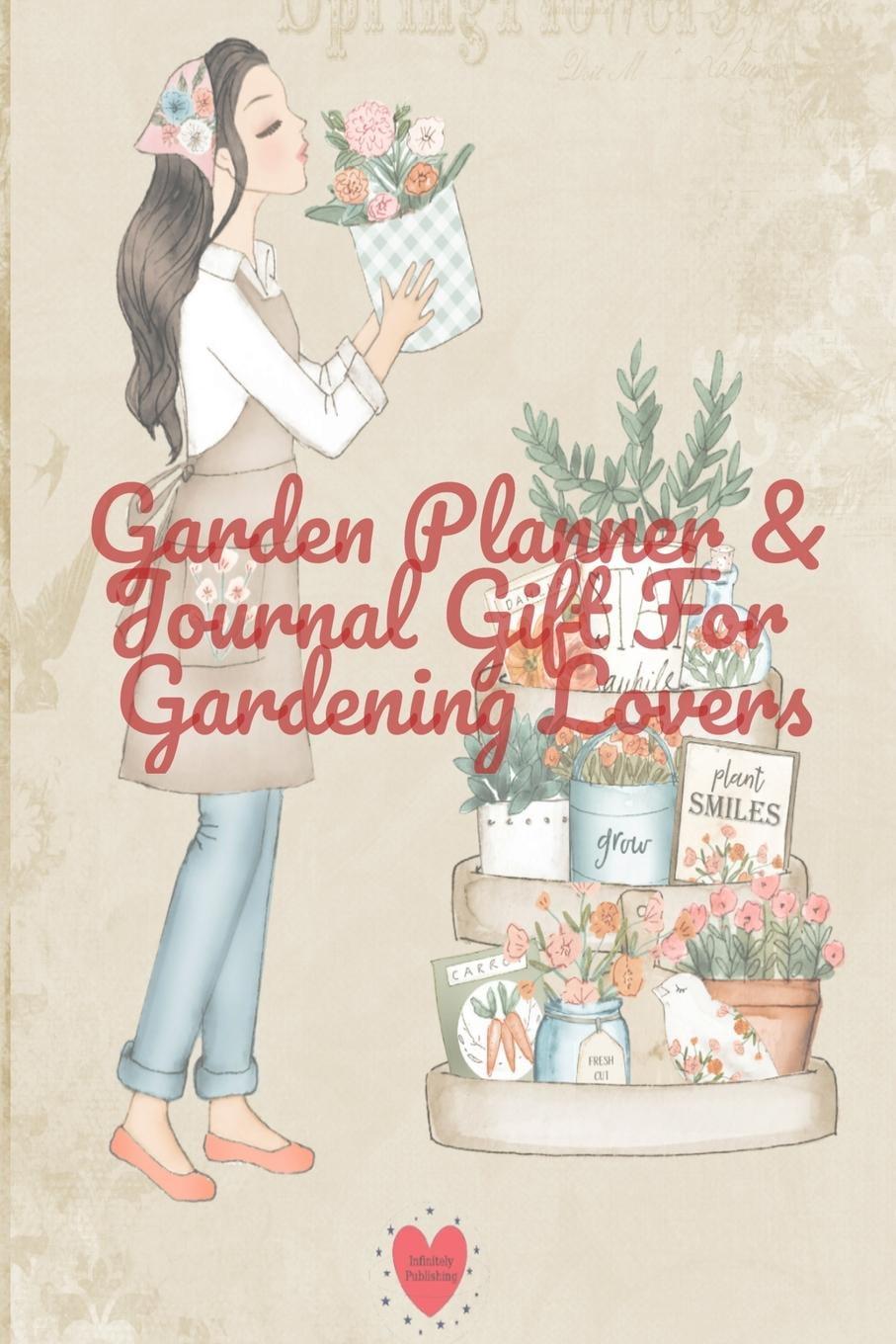 Garden Planner & Journal Gift For Gardening Lovers 4 Month Calendar