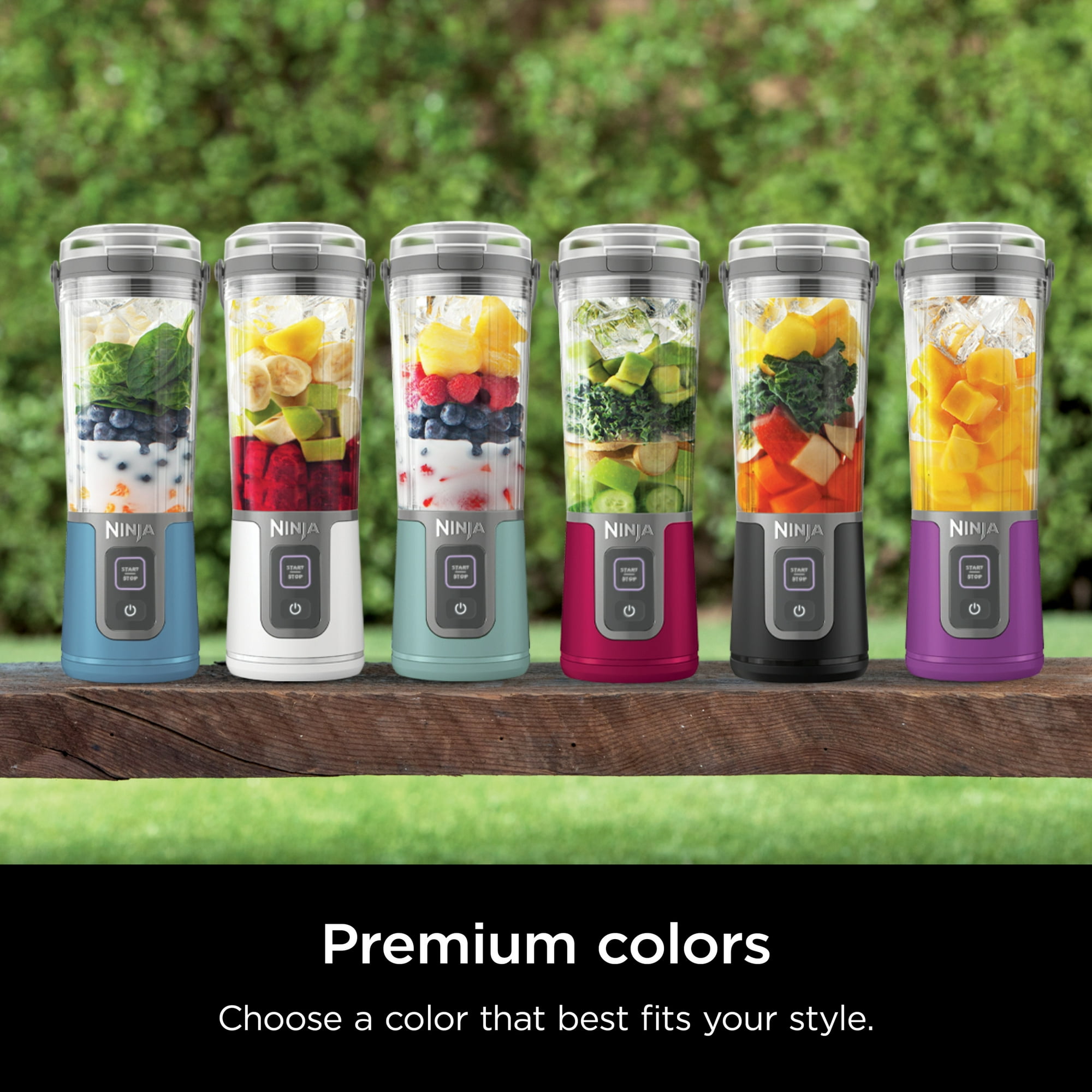 Ninja Blast 16 oz. Personal Portable Blender with Leak Proof Lid & Easy Sip Spout, Perfect for Smoothies, Black, BC100BK