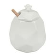 thumbnail image 5 of FRCOLOR 1 Set Honey Jar with Lid Ceramic Honey Container Syrup Pot with Wood Dipper, 5 of 8