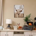 thumbnail image 2 of HFDF Highland Cow Wall Art Rustic Cow Pictures, Farmhouse Bathroom Decor, Country Cattle Painting, Canvas Print, 16x24inch Framed, 2 of 7