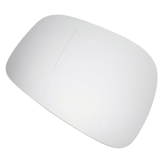 Reemplazo de vidrio de espejo retrovisor derecho del lado del pasajero único, vidrio calefaccionado blanco con respaldo, se adapta a MAZDA CX3 15